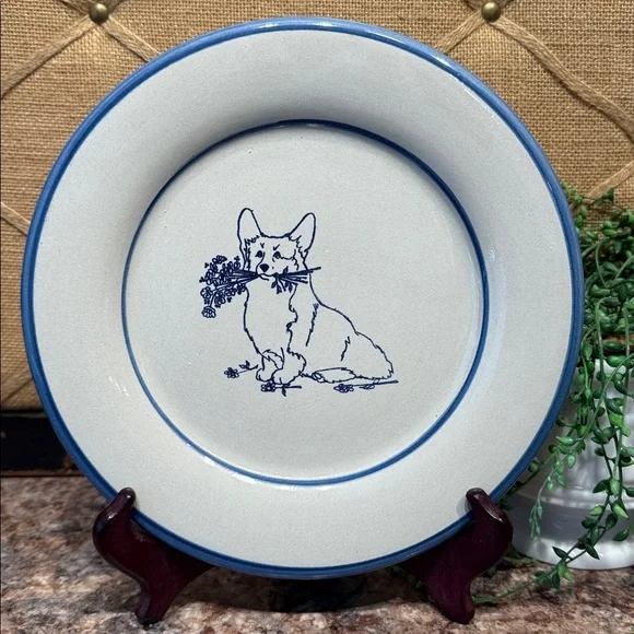 Louisville Stoneware Dog Plate - Picture 3 of 5